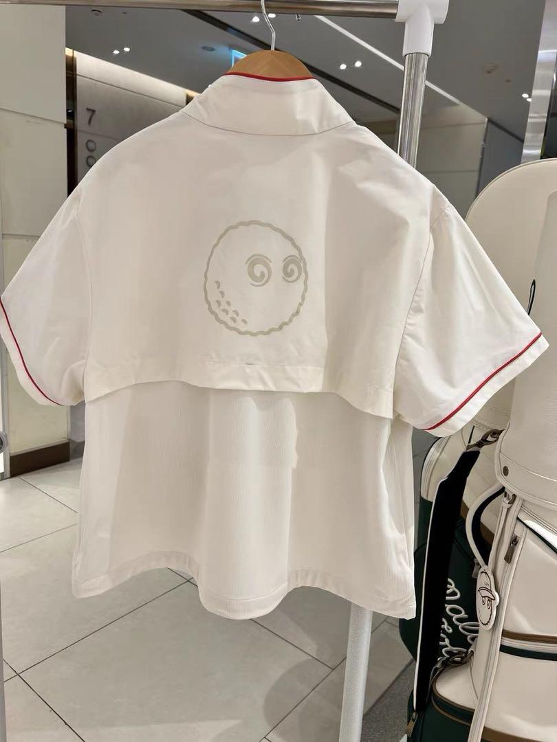マルボンゴルフ Malbon レディース トップス ハーフジップシャツ