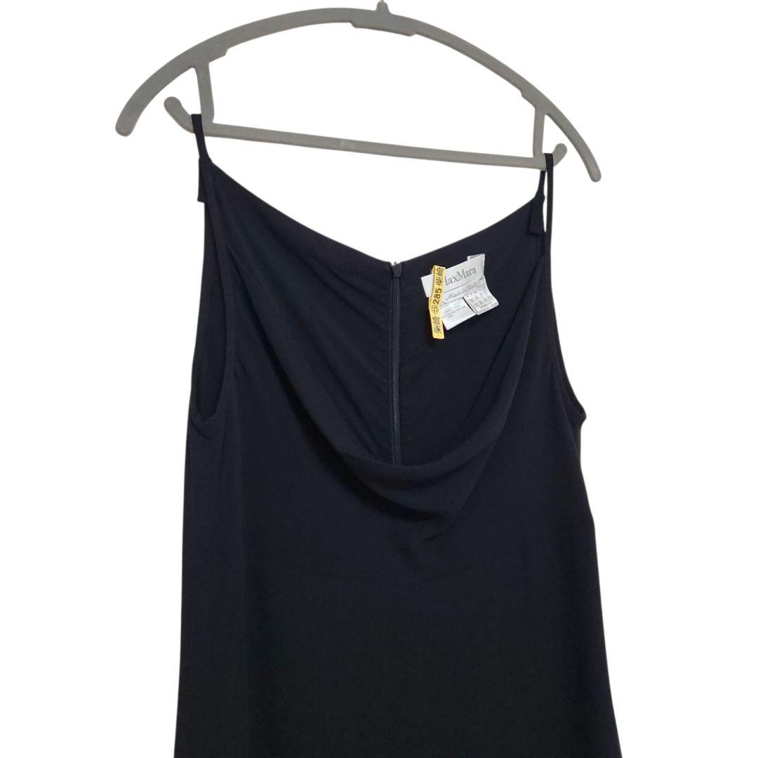 極美品】Max Mara 白タグ シルク混 キャミソール ドレス