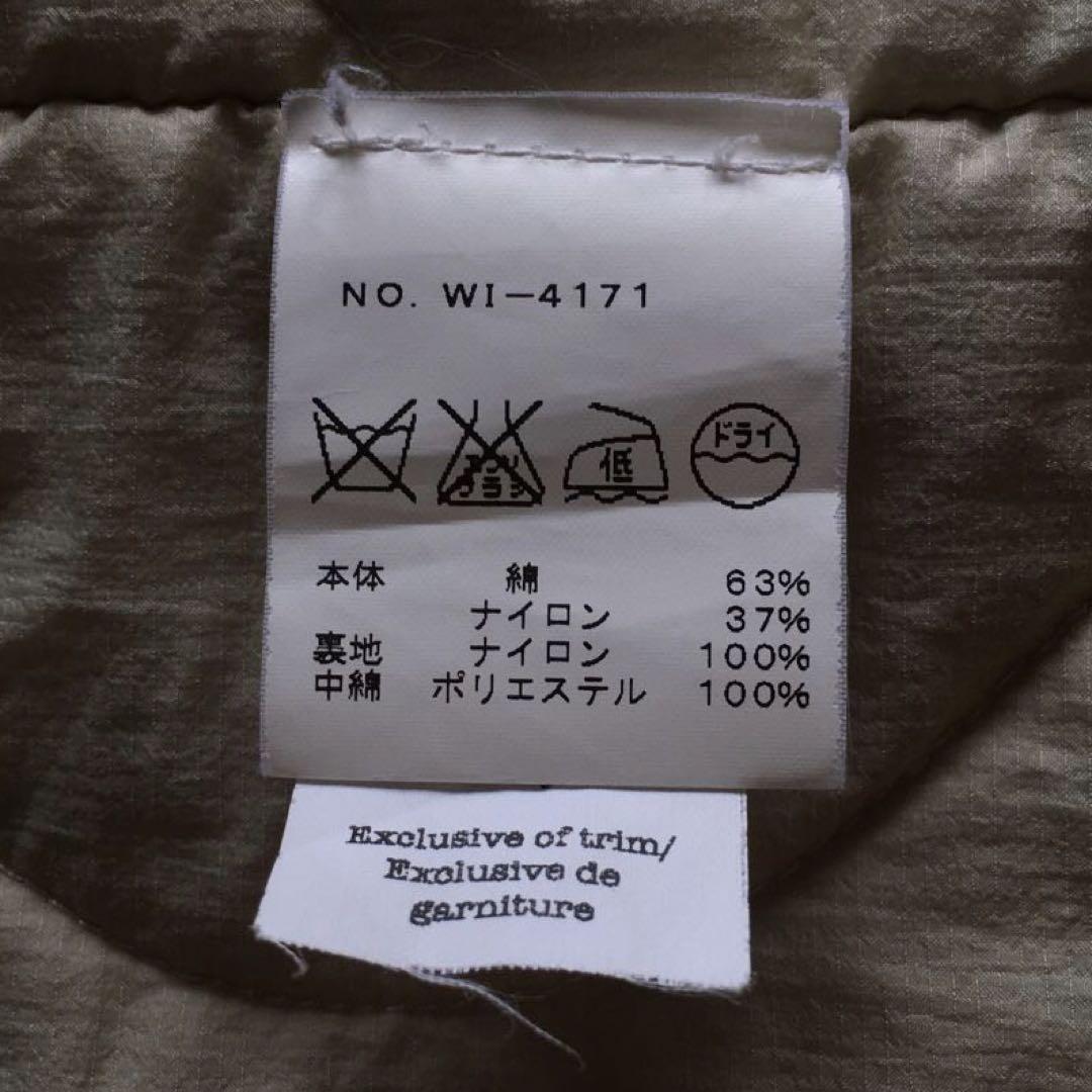 【wings＋horns】ステンカラーコート