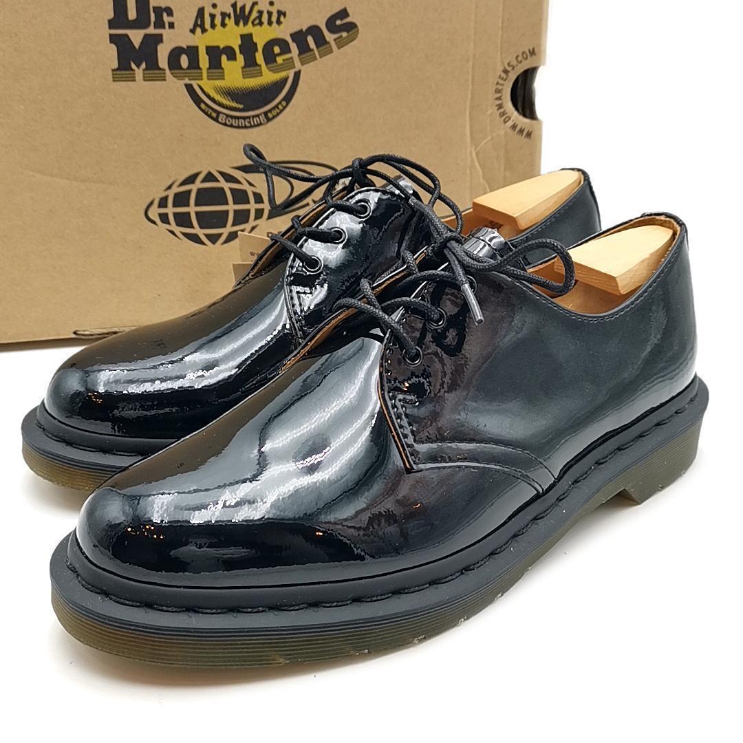 流行のアイテム ドクターマーチン BEAMS別注 1461B パテント 3ホール