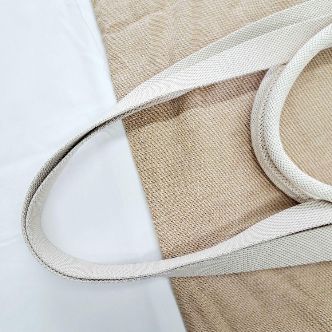GUCCI ビッグ 大容量 ロゴ キャンバス トートバッグ ホワイト
