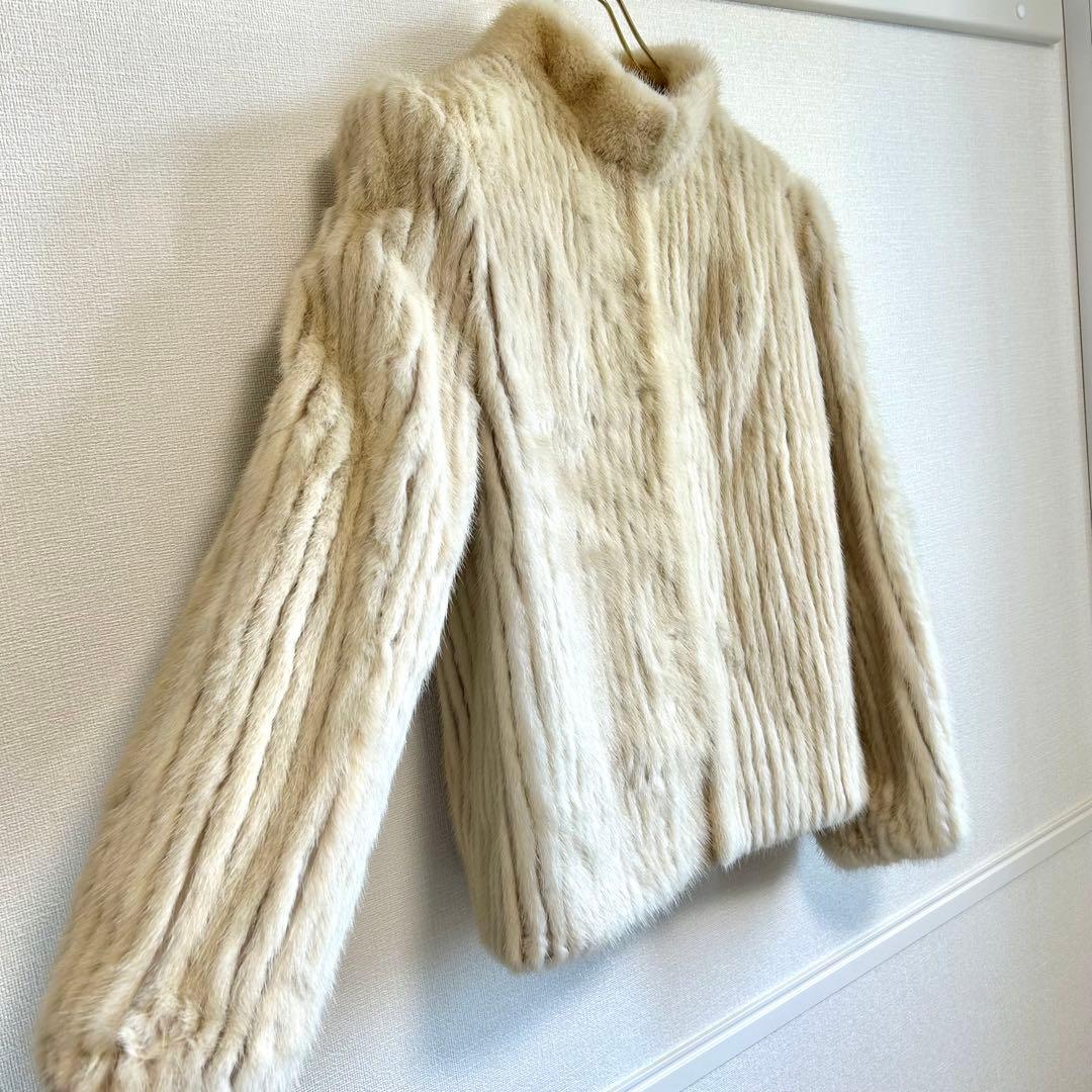 サガミンク　SAGA MINK パール ミンク　コート　ジャケット　リアルファー