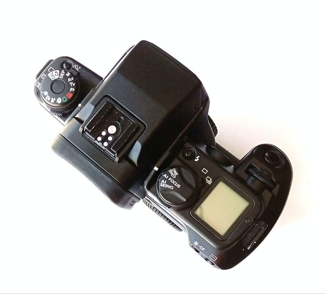 CANON EOS55 フィルムカメラ外部ストロボ ZOOMLENS2本、取説付