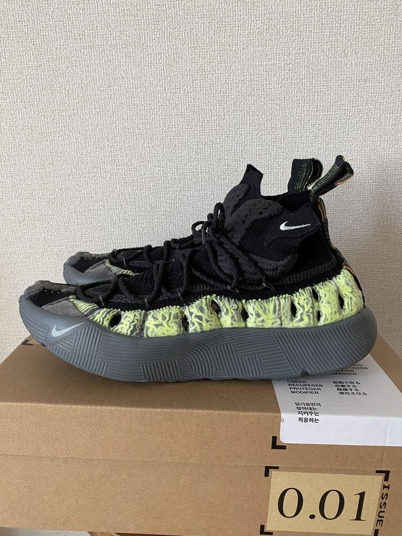 Nike ISPA Sense Flyknit ブラック/スモークグレー　27