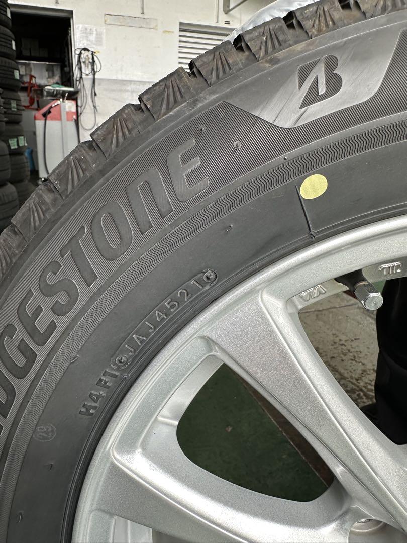 本州送料込み215/60R16 シルバー 5スポークホイール 16インチ