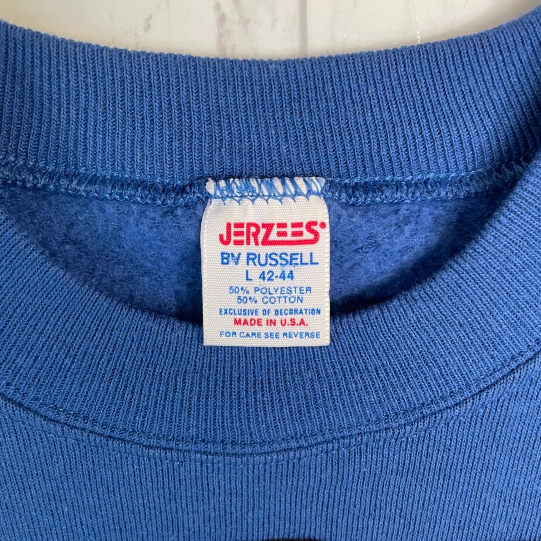 80年代 アメリカ製 JERZEES スウェット Lサイズ[SJ0040]