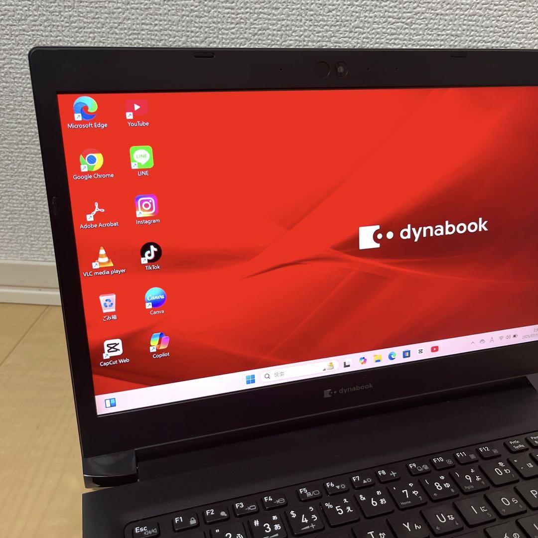Core i7 第10世代 Dynabook 容量RAM24GB ノートパソコン