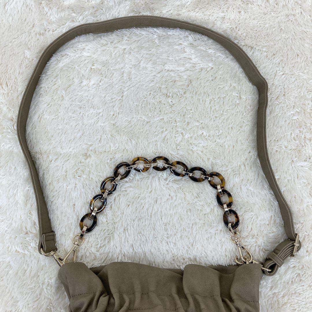 新品同様 イアパピヨネ ショルダーバッグ ハンドバッグ 2way 斜めがけ