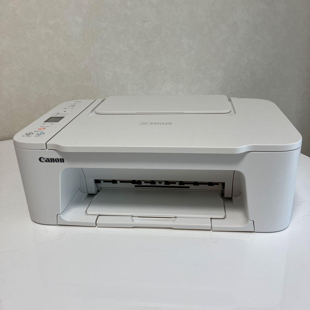 Canon PIXUS TS3730プリンター複合機本体 ホワイト +詰替インク