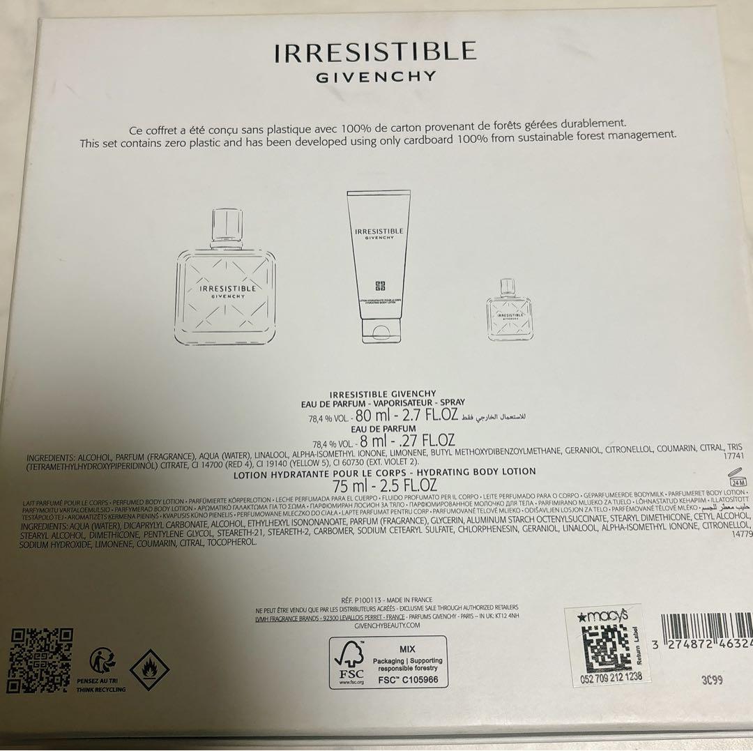 Irresistible Givenchy コフレ