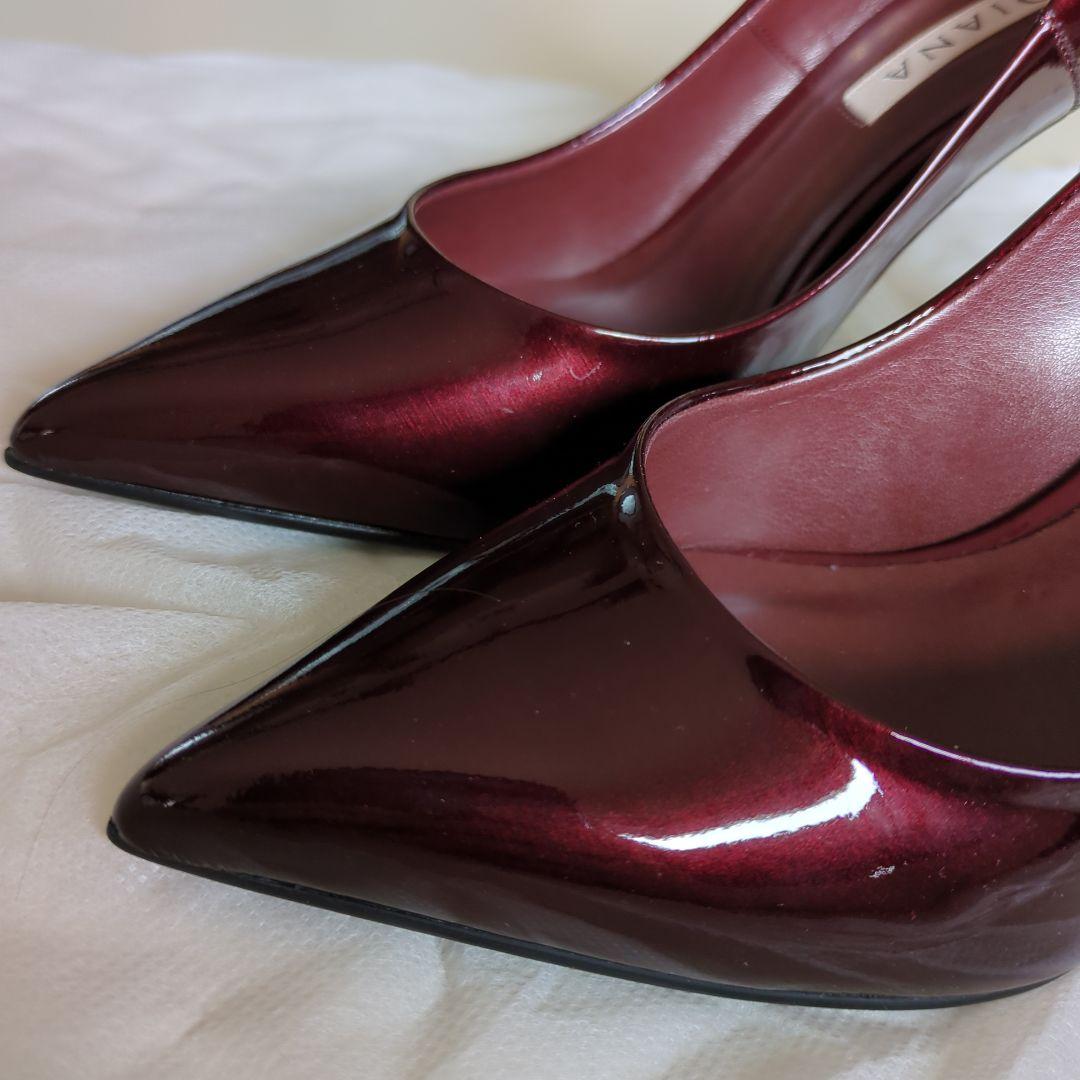 ★新品★　DIANA ワインレッド ハイヒール