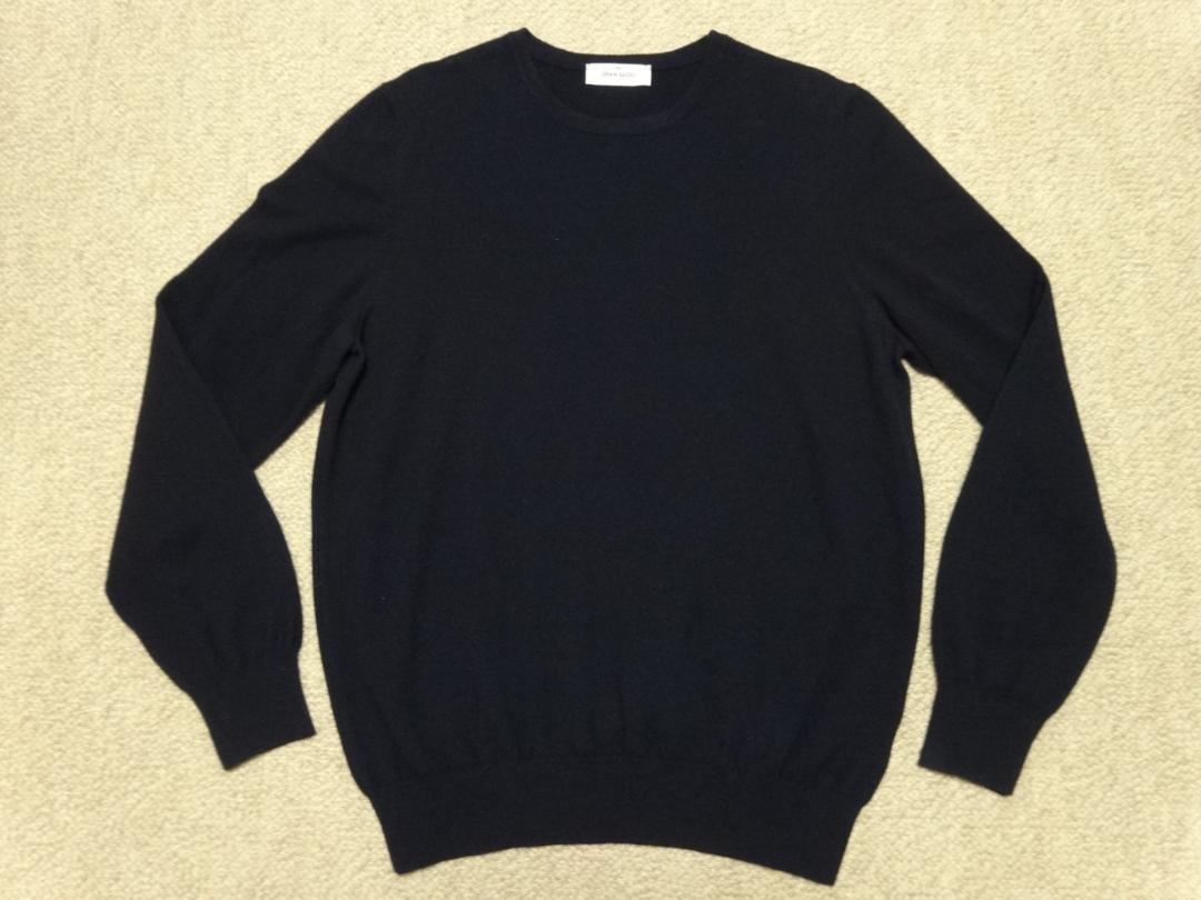 定価３８５００円　美品　グランサッソ　カシミア混合　クルーネックニット　高級