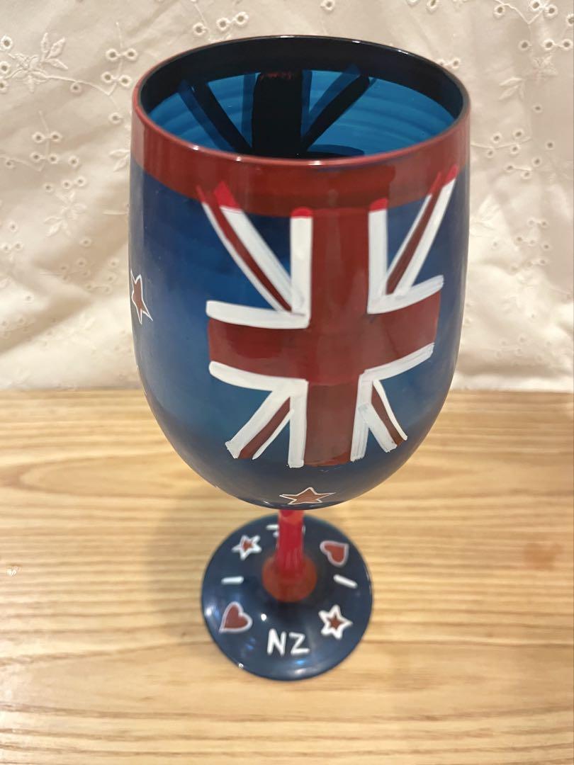 New Zealand国旗ワイングラス