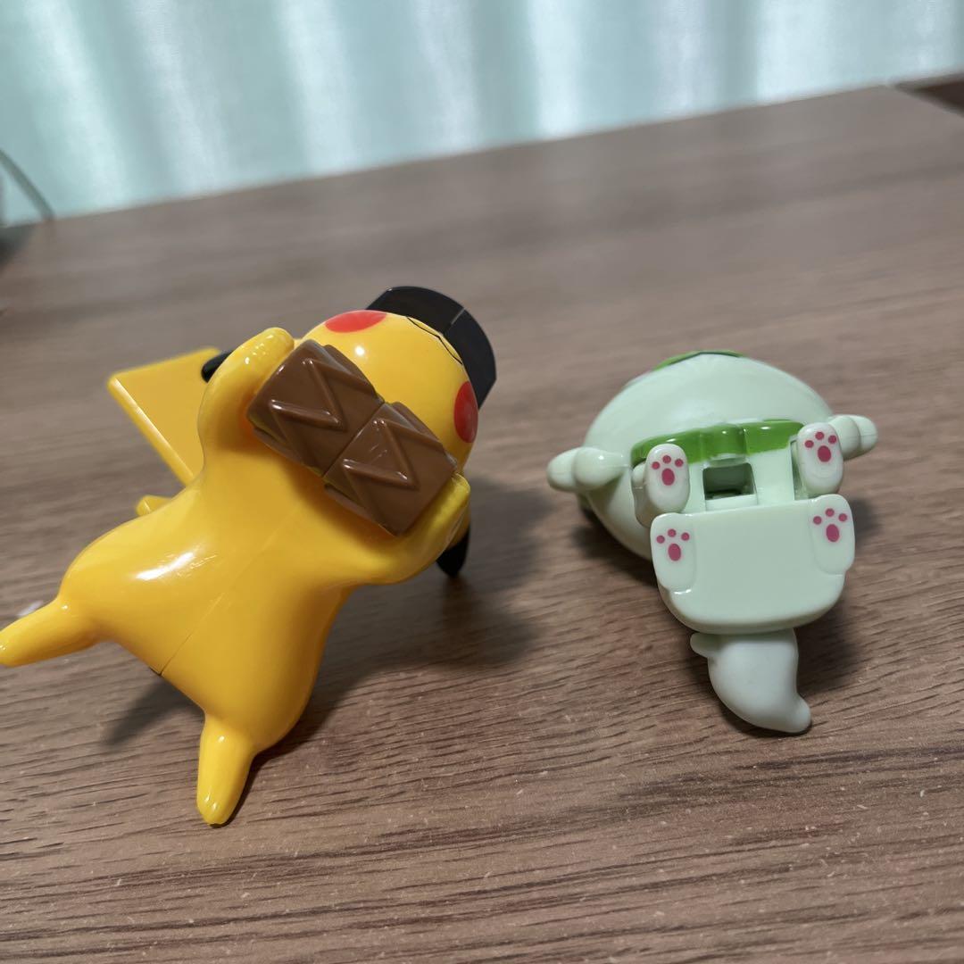 ポケモンフィギュア 　ピカチュウ　ニャオハ ピカチュウ ニャオハ フィギュア おもちゃ - メルカリ