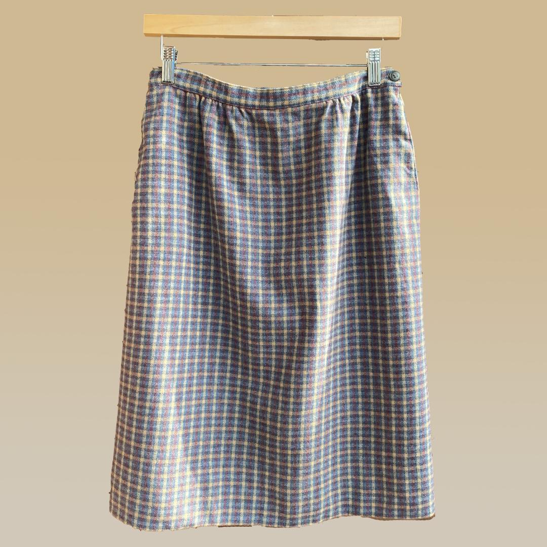 ペンドルトン Pendleton チェック柄 タイトスカート ひざ丈スカート