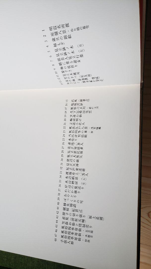 浮世絵版画集(春信)　原色図版25枚入り