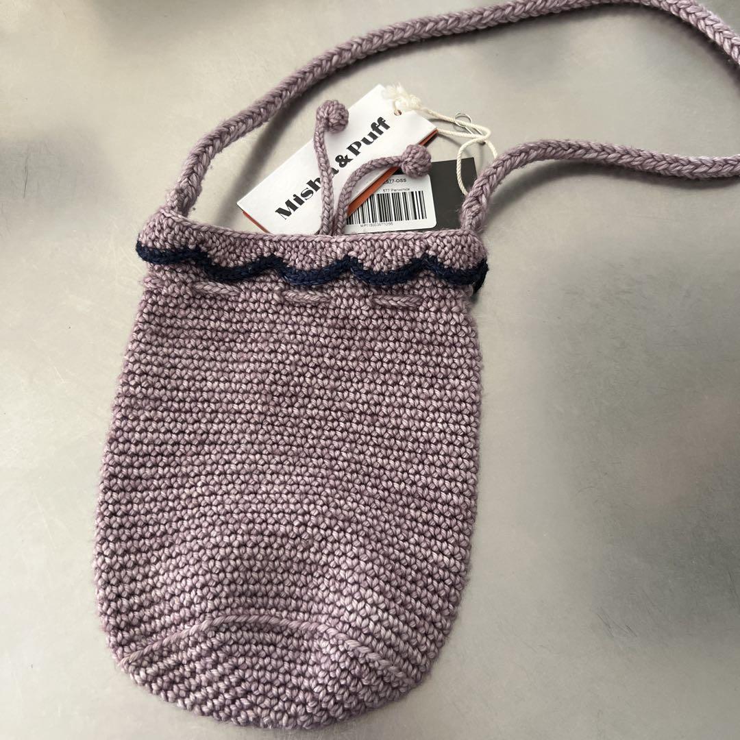 バッグ mishaandpuff crochet crossbody bag