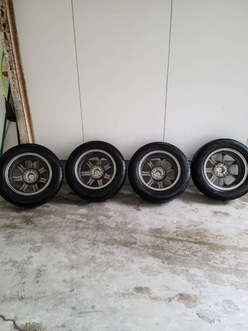 【fuk3】2012年製ヨコハマアイスガード205/65R16 ホイール付