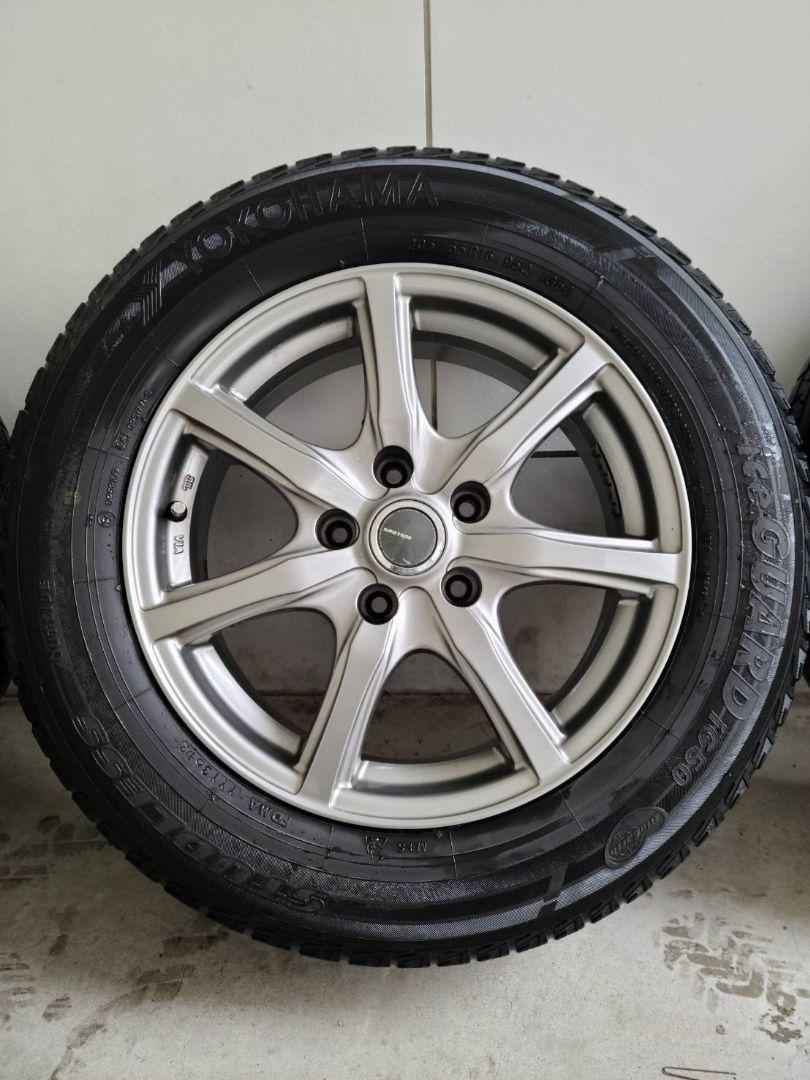 【fuk3】2012年製ヨコハマアイスガード205/65R16 ホイール付