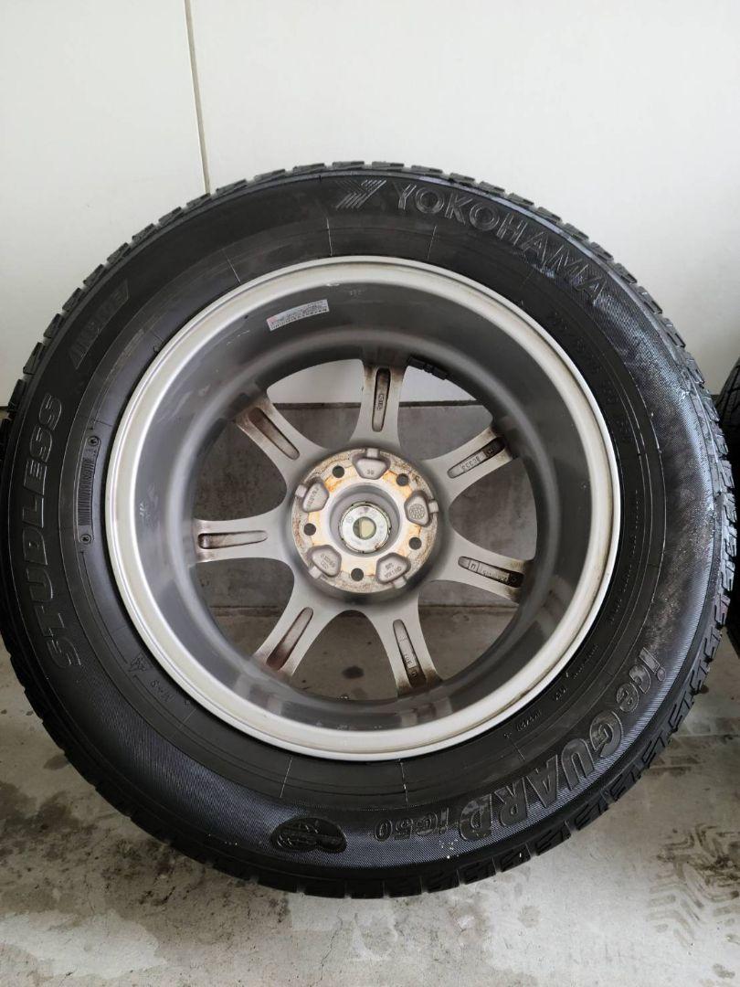 【fuk3】2012年製ヨコハマアイスガード205/65R16 ホイール付