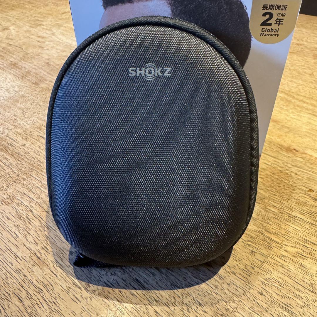 【美品】Shokz 骨伝導イヤホン OpenRun Pro ブラック