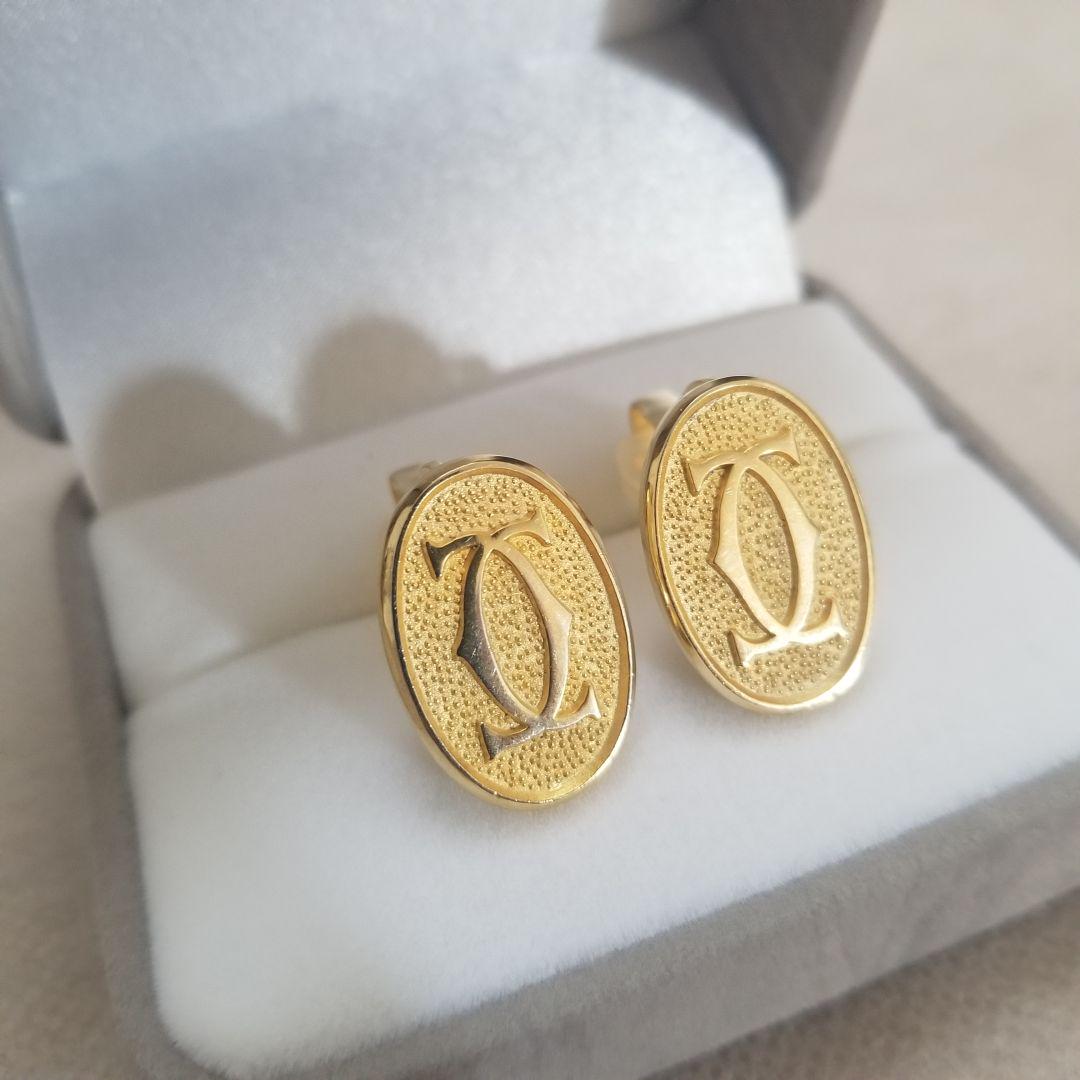 Cartier カルティエ イヤリング ヴィンテージ 古着 ピアス