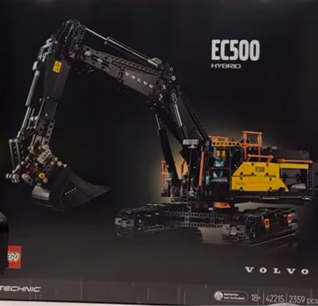 レゴ R テクニック42215 Volvo EC500 Hybrid 掘削機