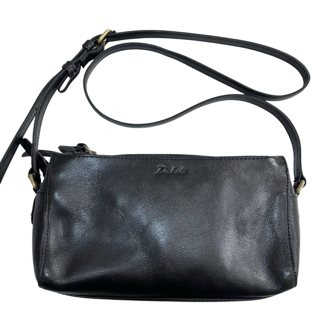極美品 Dakota レザー ショルダーバッグ レックス 斜め掛け