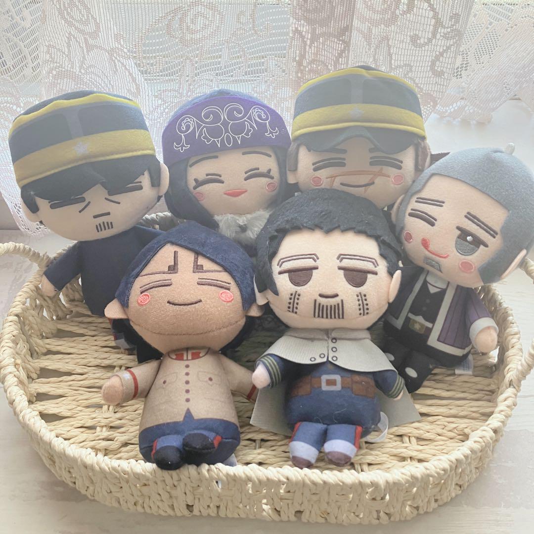 ゴールデンカムイ￼ ぬいぐるみ7個セット まとめ売り￼ まとめ売り】ゴールデンカムイ ぬいぐるみ - メルカリ