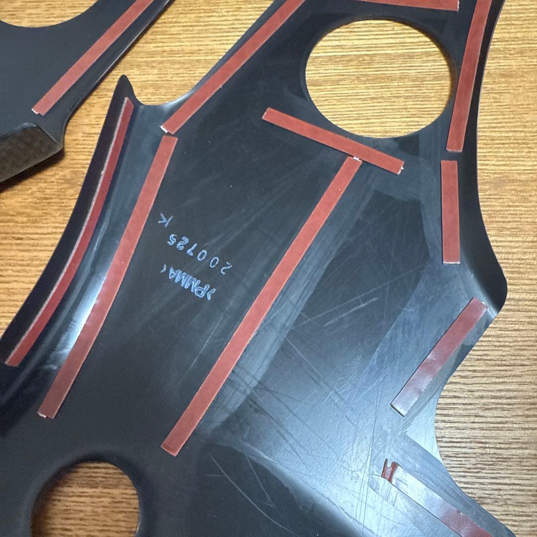 即決アルミ オーバル　ゼッケンプレート　プレーン2枚組み　サイドカバースクランブラーカフェレーサーＶＭＸビンテージモトクロスｋ９６４ SR400 500アルミ オーバル ゼッケンプレート サイドカバー スクラン