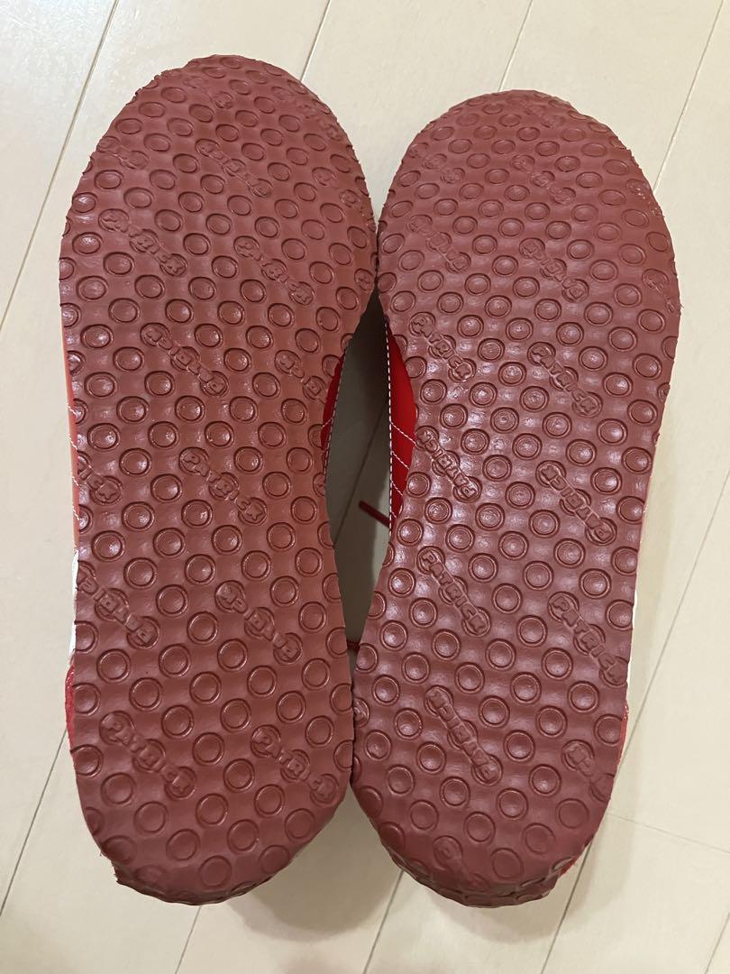 極美品❣️パトリック　アイリス　赤　エナメル　43 日本製　マラソン　パミール