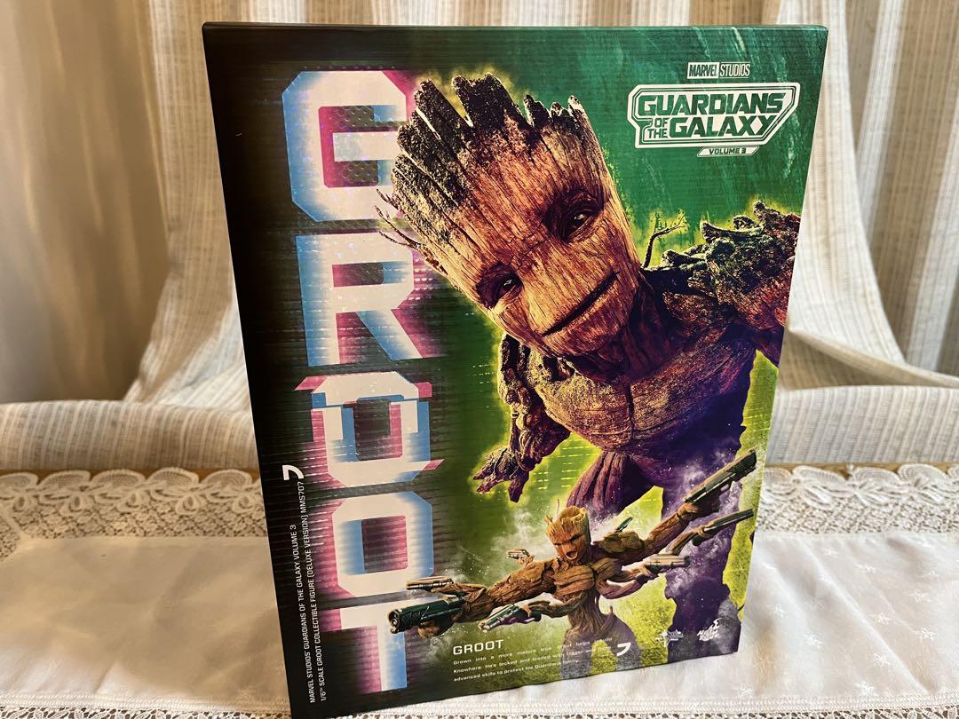 ホットトイズ　マーベル　ムービー・マスターピース　グルート　フィギュア　dx版