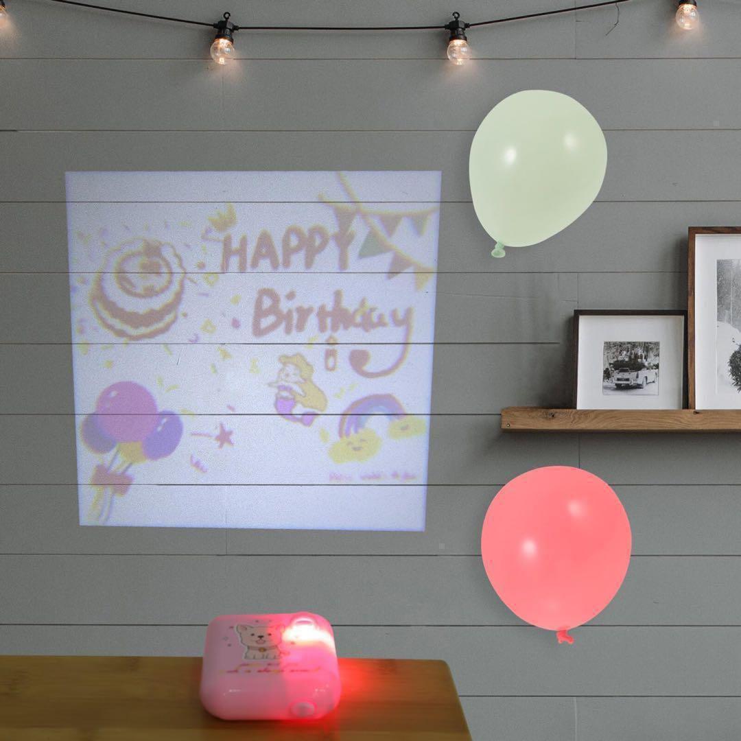 限定1点❣️パーティーバナープロジェクター 誕生日 おもちゃ