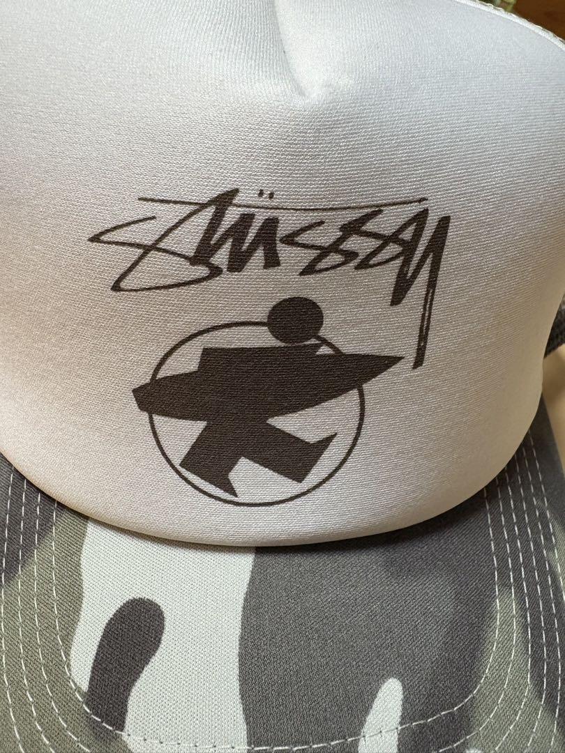 old Stüssy メッシュキャップ　surf man