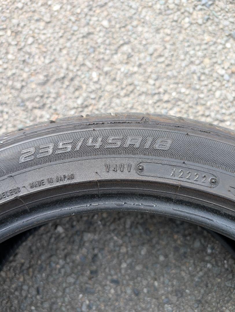 235|45R18 4本