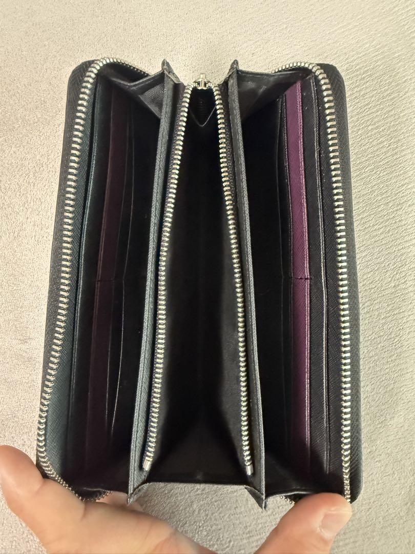 Paul Smith ブラックレザー長財布