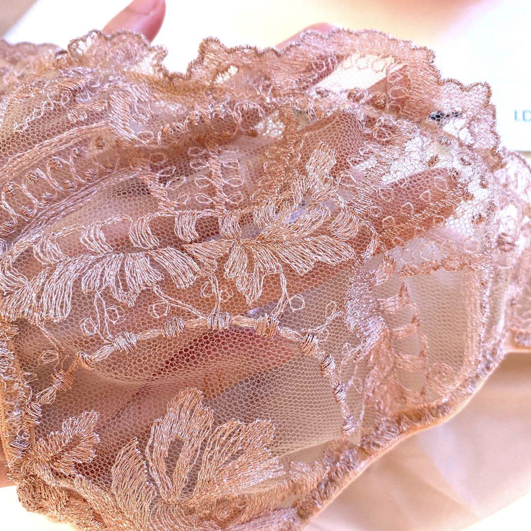 ⭐︎最高級ランジェリーi.d.sarrieriヌードベージュの煌びやな