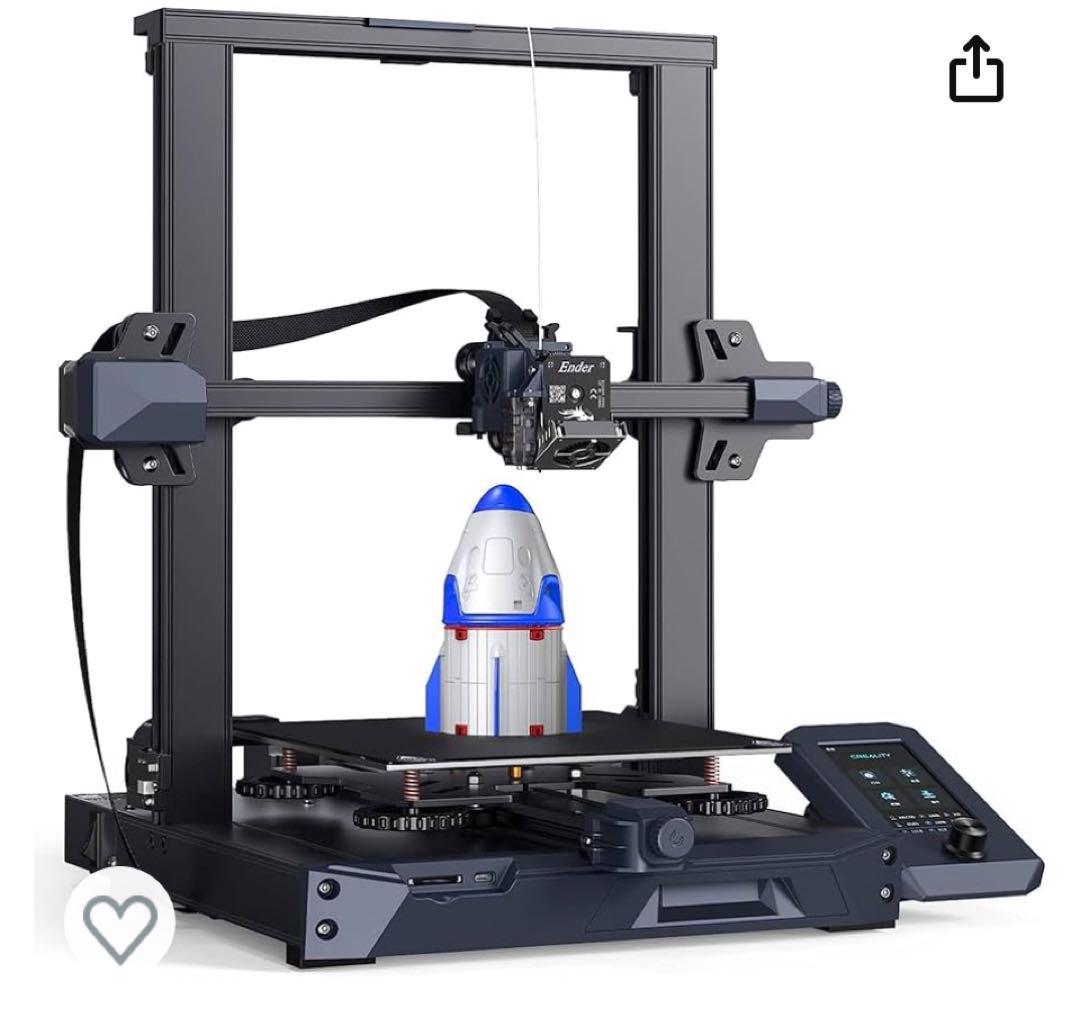3Dプリンター Ender3-S1とスペアビルドシート