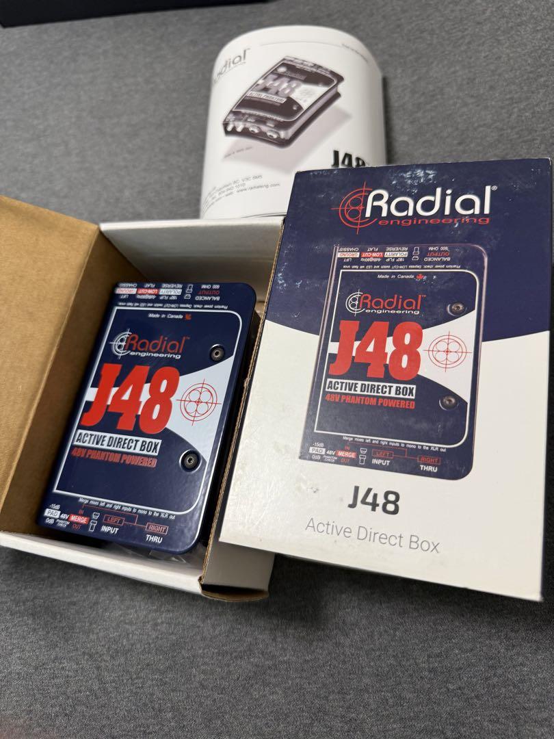 Radial J48 アクティブダイレクトボックス J48MK2