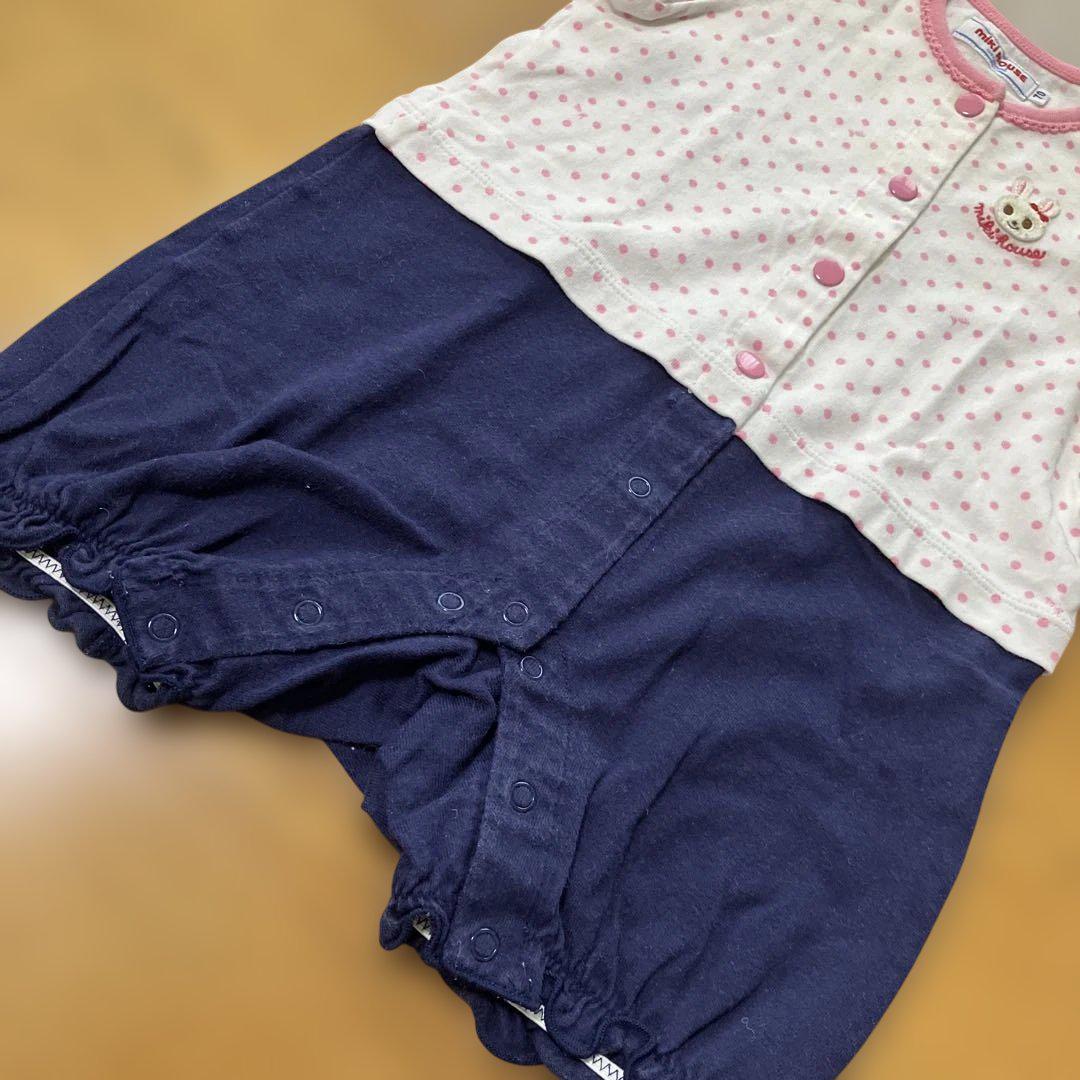 ミキハウスロンパース2点セット WEB限定】ギフト ロンパース・スタイセット【BOX付き