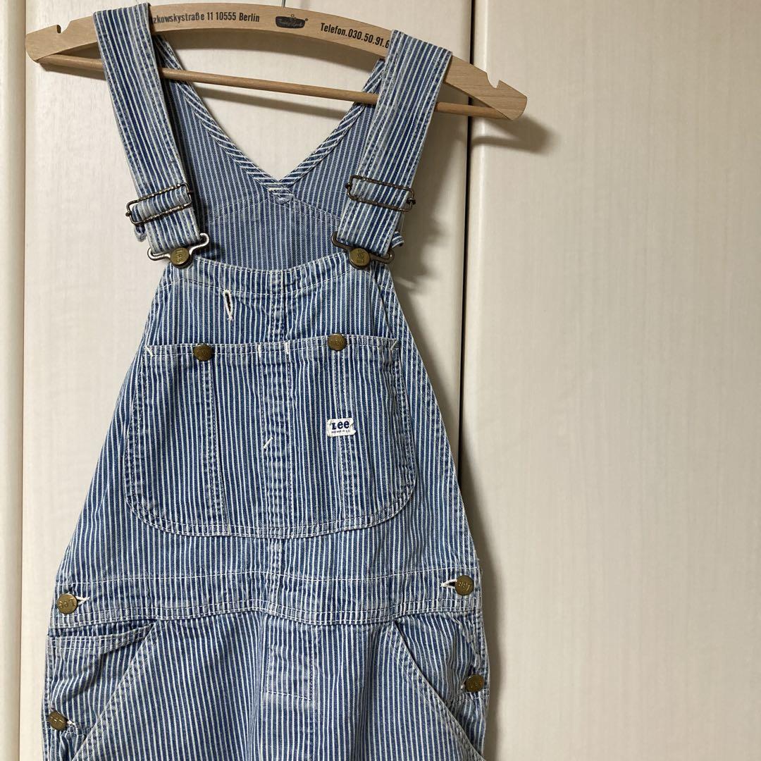 古着 70s USA製 Lee ヒッコリー ストライプ デニム ワーク