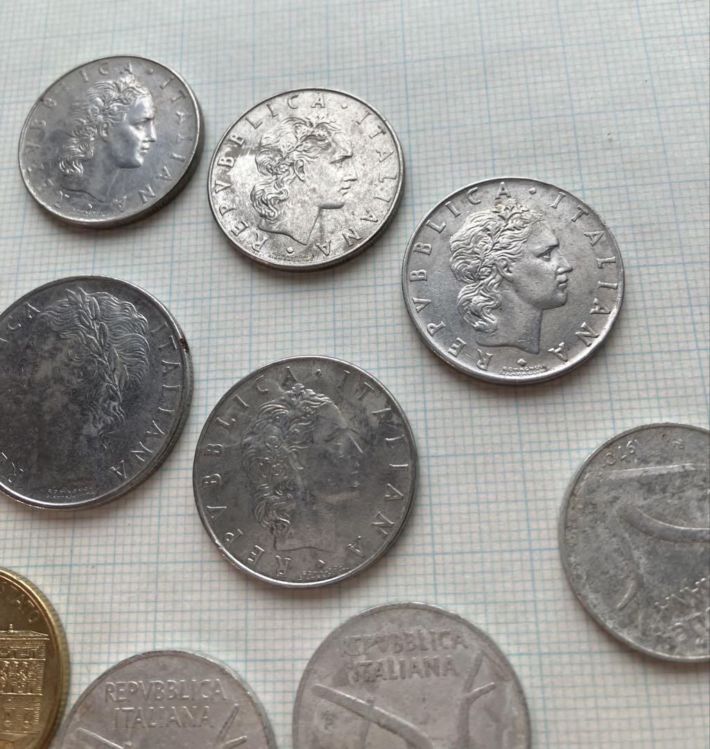 旧貨幣セット イタリア リラ コイン - メルカリ
