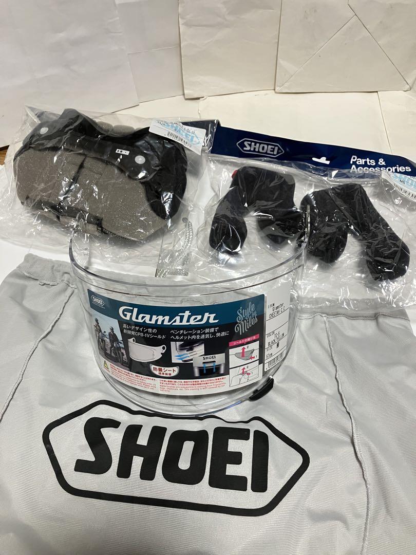 SHOEI Glamster チーターカスタム マットブラック サイズM