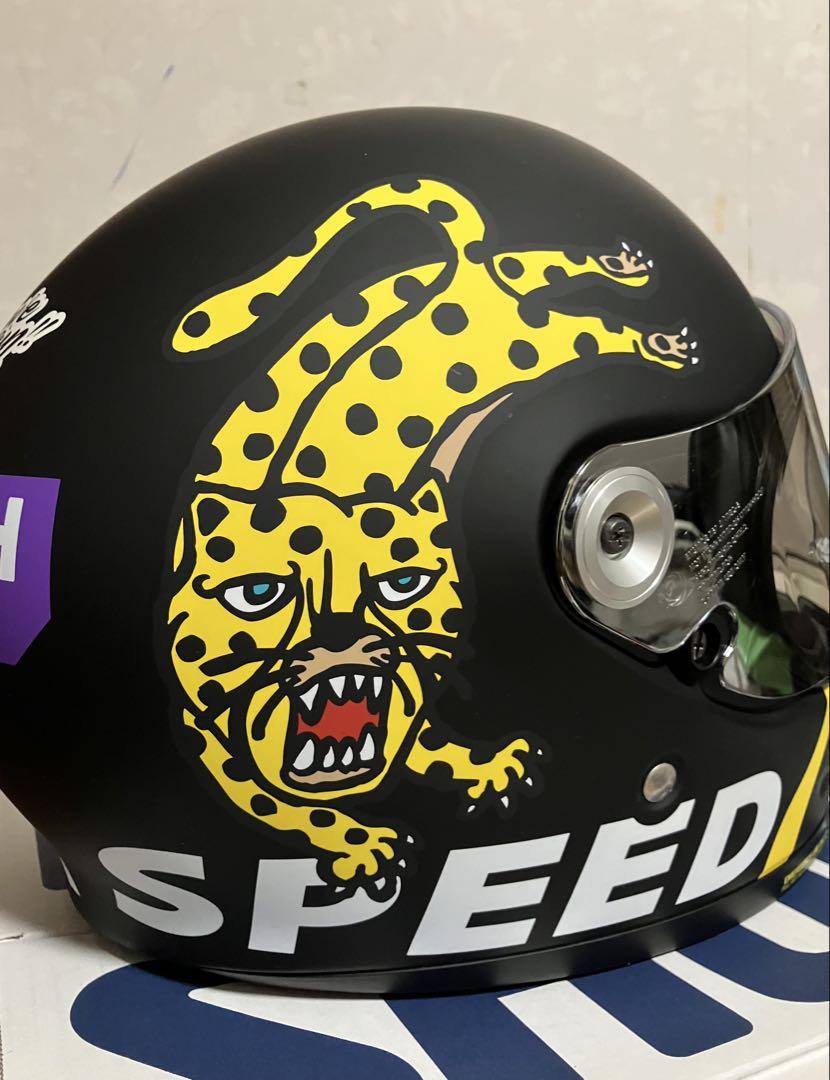 SHOEI Glamster チーターカスタム マットブラック サイズM