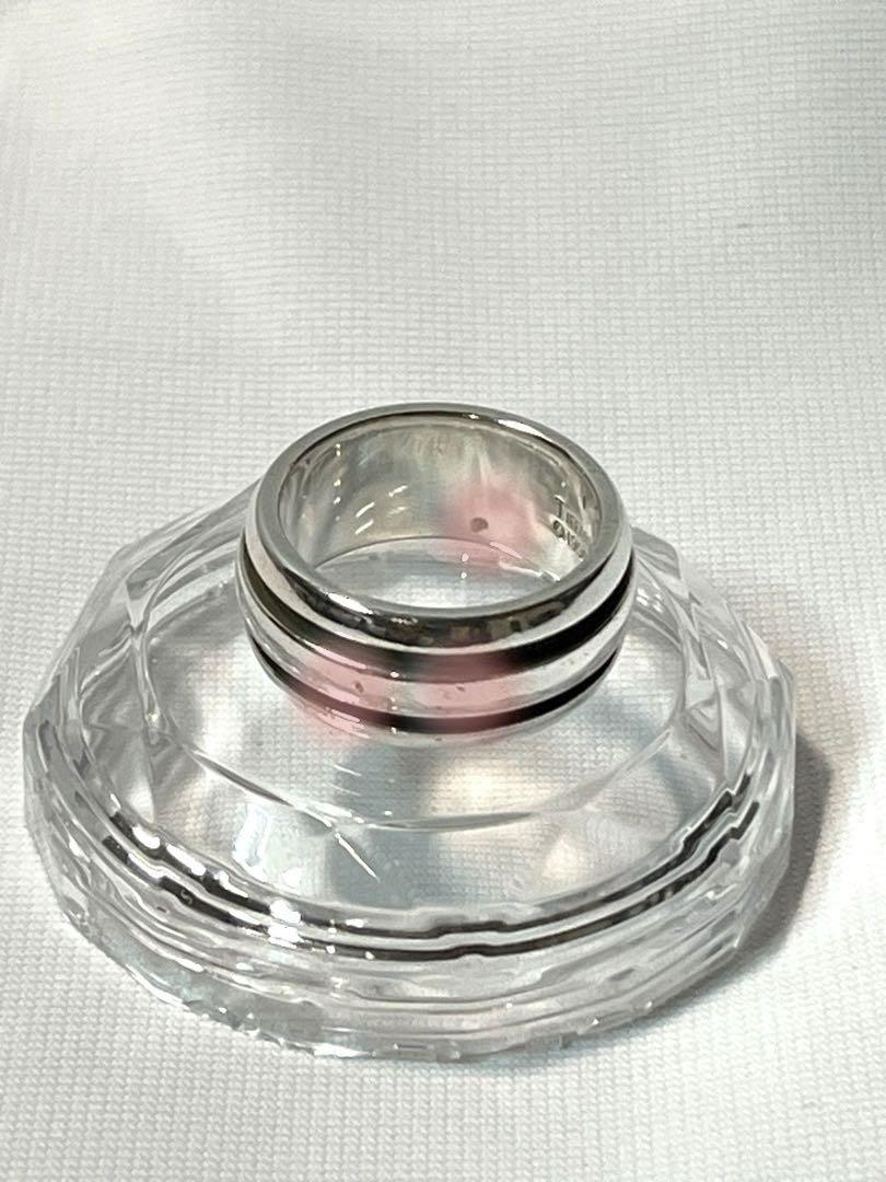 Tiffany &Co. グルーブドダブルリング