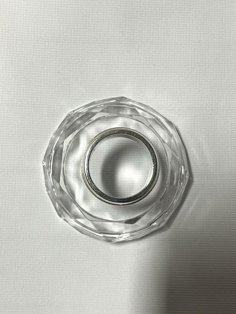 Tiffany &Co. グルーブドダブルリング