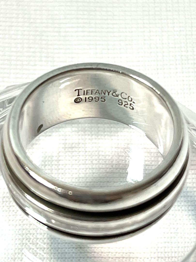 Tiffany &Co. グルーブドダブルリング