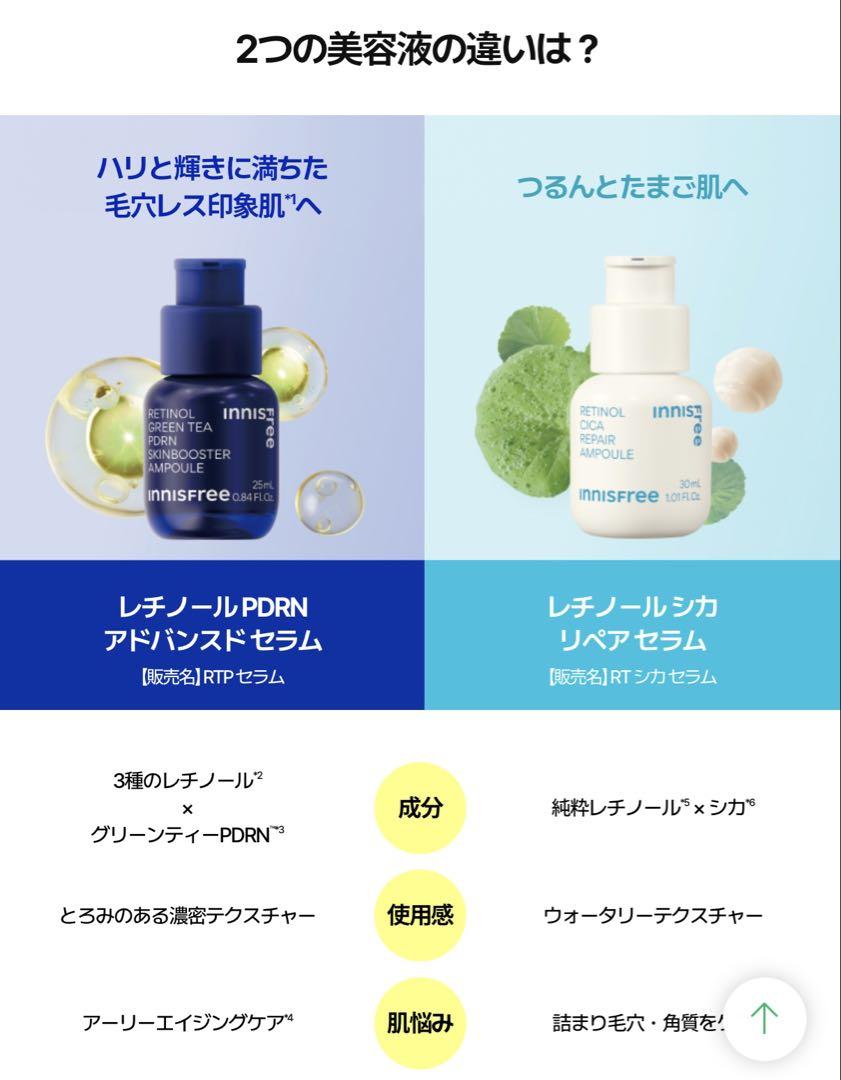 【新品】イニスフリー美容液