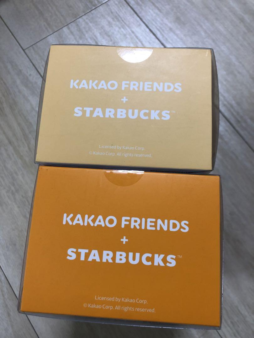 新品　韓国　スターバックス×カカオフレンズ キーチェーン2点セット