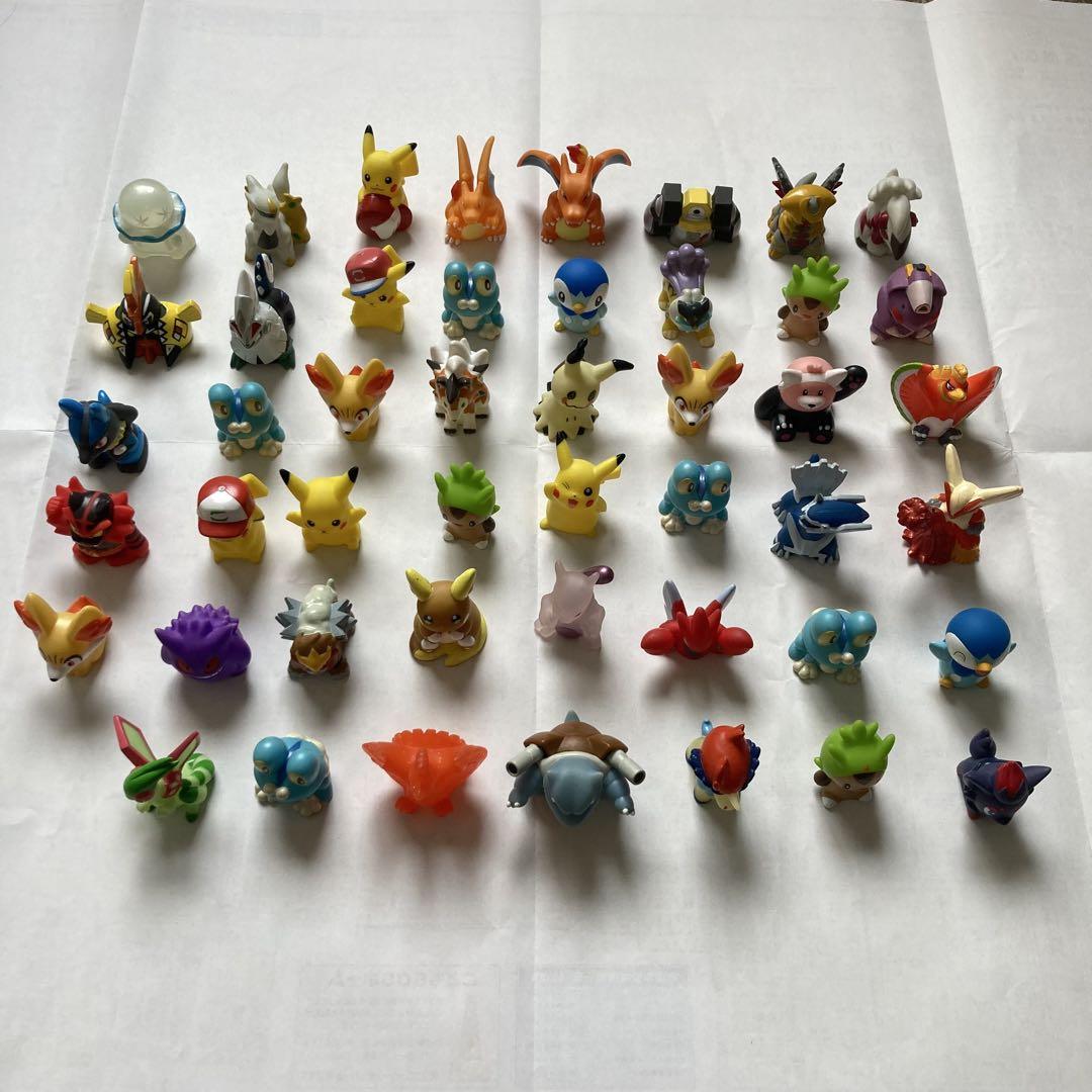 ポケモンキッズ　ソフビ指人形　47体